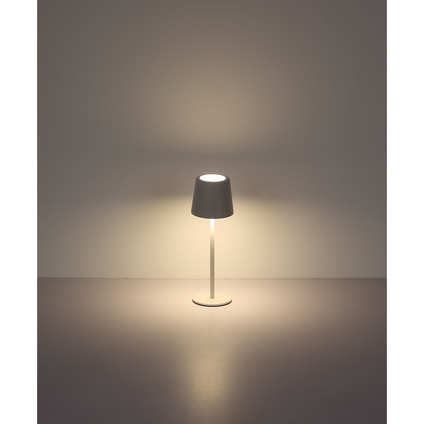 Globo - LED-säädettävä ulkokäyttöön tarkoitettu kosketuspöytävalaisin LED/2W/5V 3000/4000/6000K 2200 mAh IP44 valkoinen