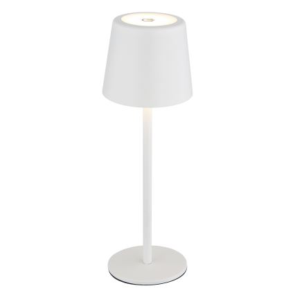 Globo - LED-säädettävä ulkokäyttöön tarkoitettu kosketuspöytävalaisin LED/2W/5V 3000/4000/6000K 2200 mAh IP44 valkoinen