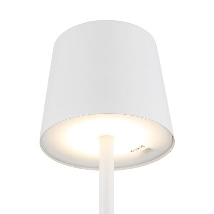 Globo - LED-säädettävä ulkokäyttöön tarkoitettu kosketuspöytävalaisin LED/2W/5V 3000/4000/6000K 2200 mAh IP44 valkoinen
