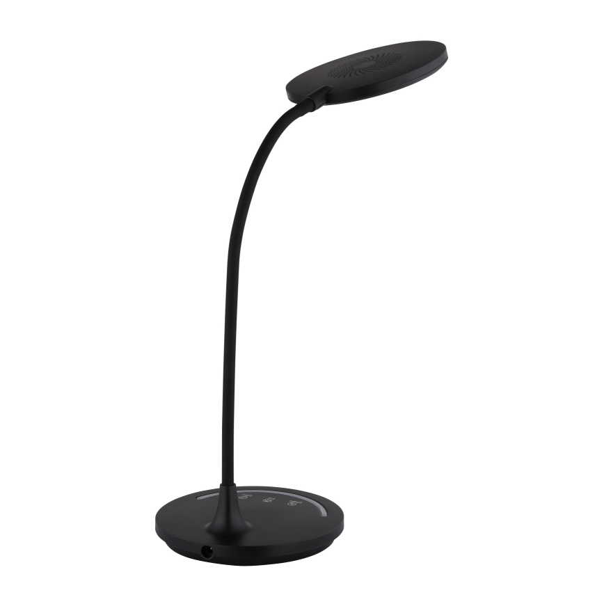 Globo - LED himmennettävä joustava kosketuspöytälamppu LED/12W/230V 3000/4000/6500K CRI 90 musta