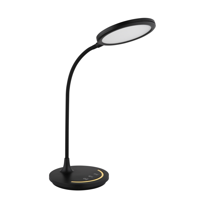 Globo - LED himmennettävä joustava kosketuspöytälamppu LED/12W/230V 3000/4000/6500K CRI 90 musta