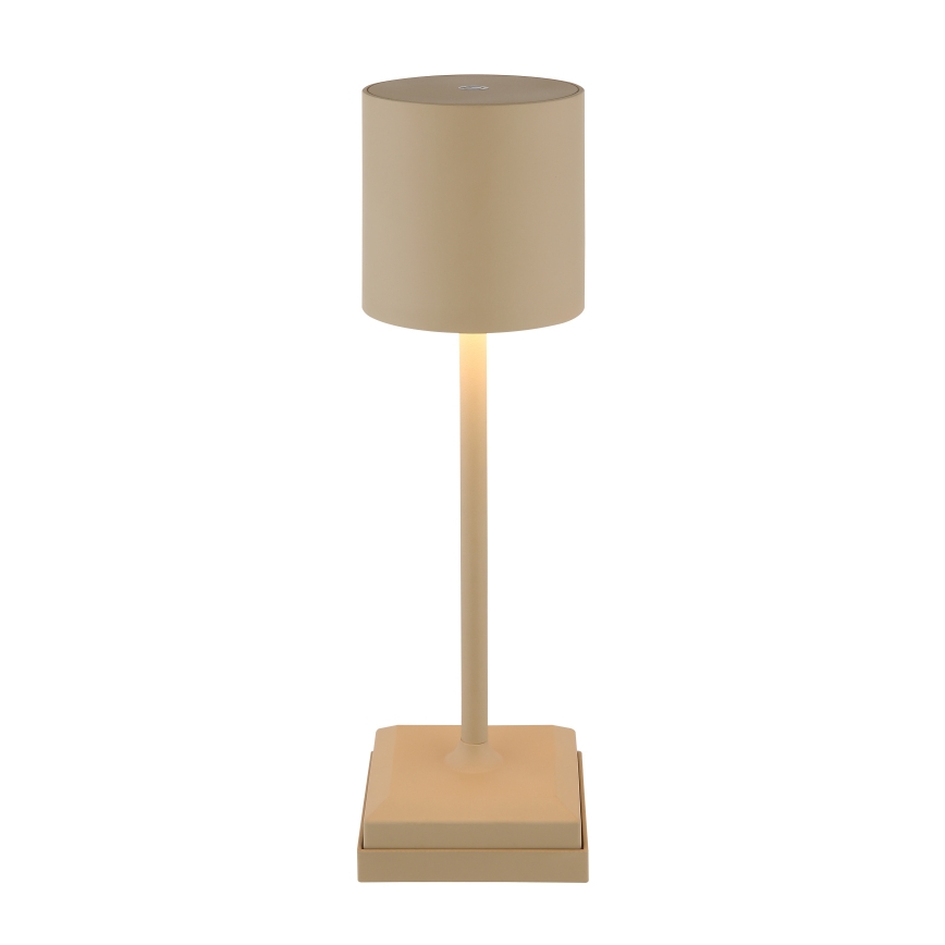 Globo - himmennettävä kosketusohjattu ladattava pöytävalaisin LED/1,5W/5V 2200 mAh beige