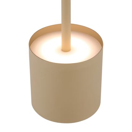 Globo - himmennettävä kosketusohjattu ladattava pöytävalaisin LED/1,5W/5V 2200 mAh beige