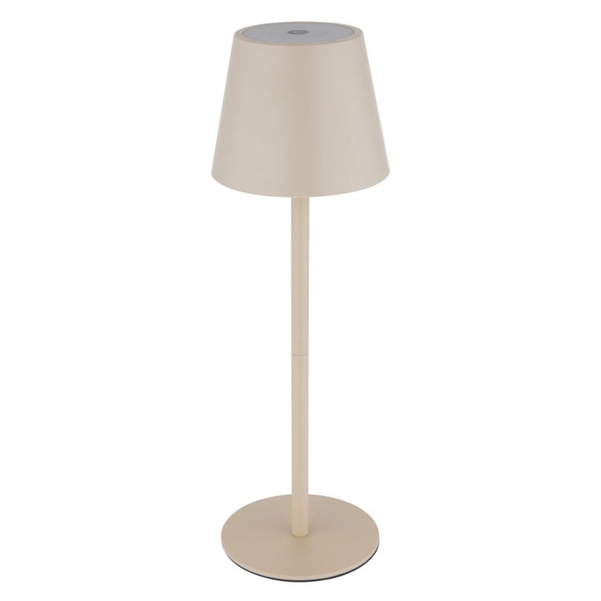 Globo - Himmennettävä kosketusohjattu ladattava ulkokäyttöön tarkoitettu pöytälamppu LED/3W/5V 3000/4000/5000K IP54 1800 mAh