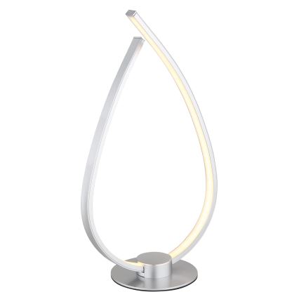Globo - LED-pöytävalaisin LED/6W/230V hopea