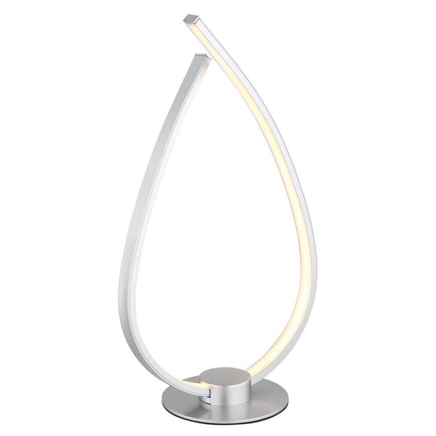 Globo - LED-pöytävalaisin LED/6W/230V hopea