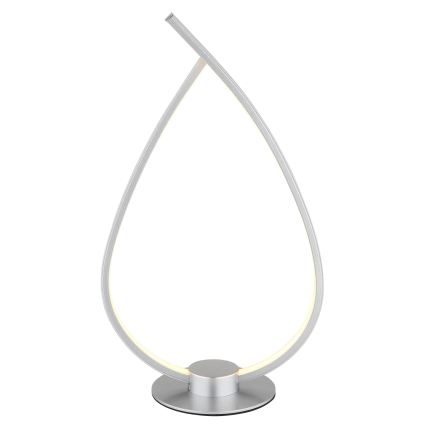Globo - LED-pöytävalaisin LED/6W/230V hopea