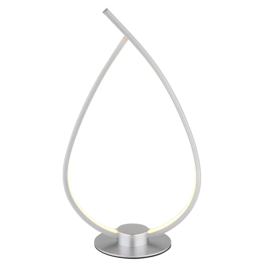 Globo - LED-pöytävalaisin LED/6W/230V hopea