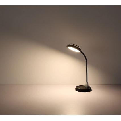Globo - LED-himmennettävä kosketusohjattu pöytävalaisin LED/12W/230V 3000/4000/6500K musta