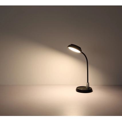 Globo - LED-himmennettävä kosketusohjattu pöytävalaisin LED/12W/230V 3000/4000/6500K musta