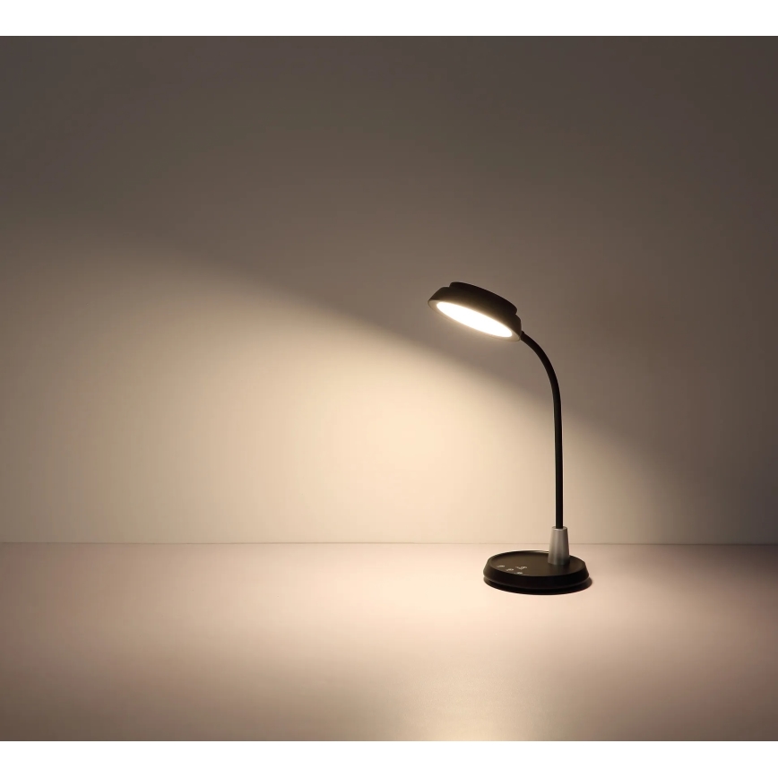 Globo - LED-himmennettävä kosketusohjattu pöytävalaisin LED/12W/230V 3000/4000/6500K musta