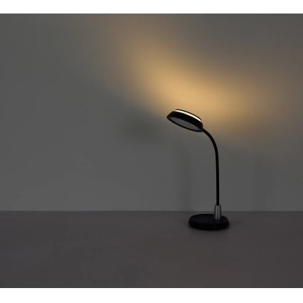 Globo - LED-himmennettävä kosketusohjattu pöytävalaisin LED/12W/230V 3000/4000/6500K musta