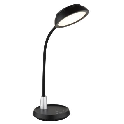 Globo - LED-himmennettävä kosketusohjattu pöytävalaisin LED/12W/230V 3000/4000/6500K musta