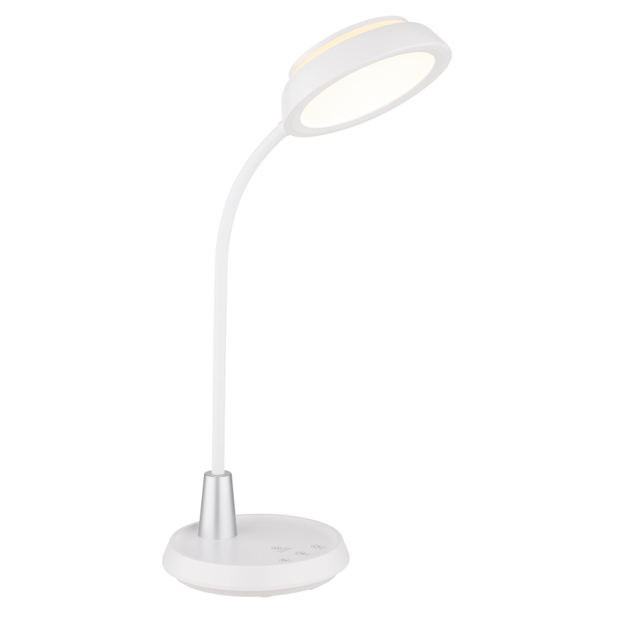 Globo - LED himmennettävä kosketusohjattu pöytälamppu LED/12W/230V 3000/4000/6500K valkoinen