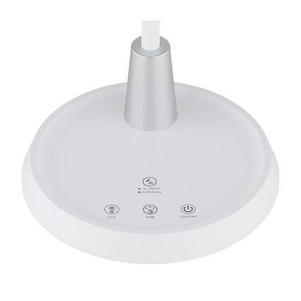 Globo - LED himmennettävä kosketusohjattu pöytälamppu LED/12W/230V 3000/4000/6500K valkoinen