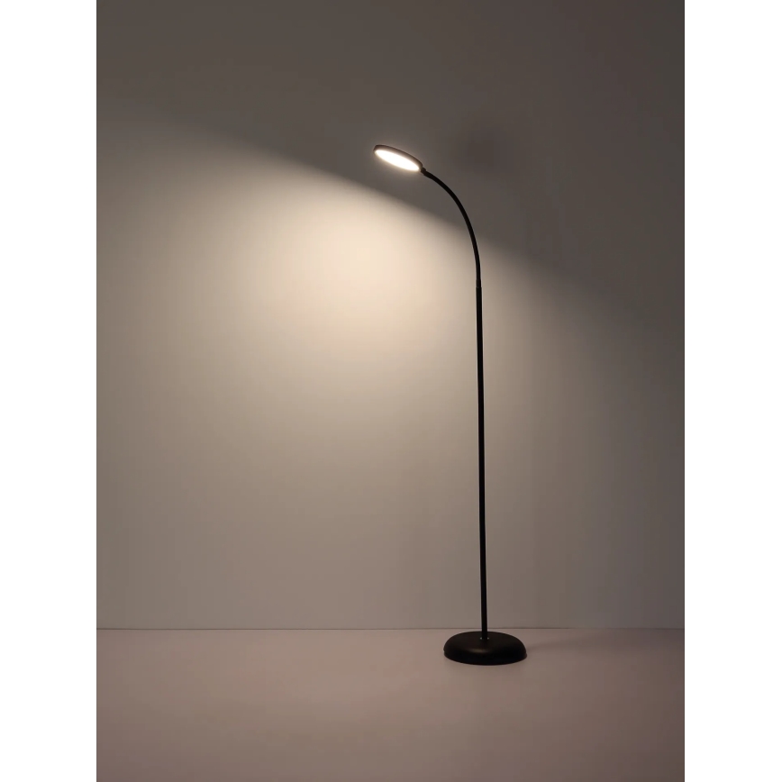 Globo - himmennettävä kosketusohjattu LED-lattiavalaisin LED/8W/230V 2700K/4000K/6500K musta