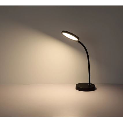Globo - LED kosketuksella himmennettävä pöytävalaisin LED/8W/230V 2700K/4000K/6500K musta