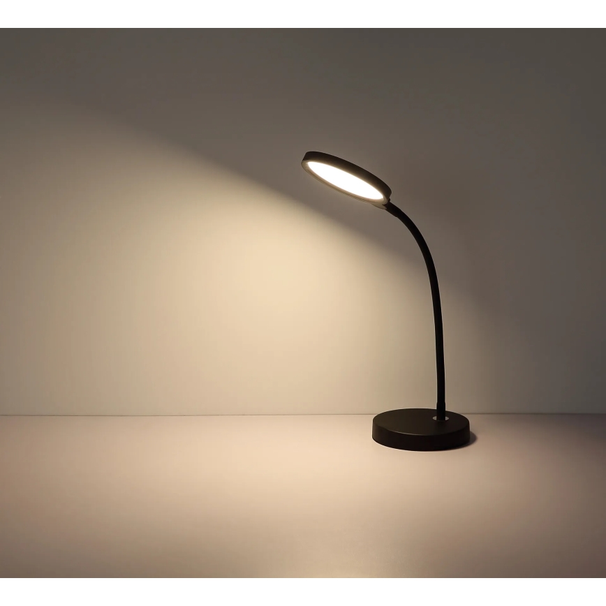 Globo - LED kosketuksella himmennettävä pöytävalaisin LED/8W/230V 2700K/4000K/6500K musta