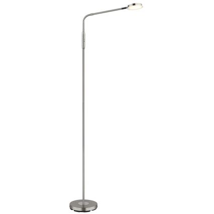 Globo - LED-himmennettävä, kosketusohjattu lattiavalaisin LED/6,5W/230V 2700/3350/4000K mattakromi