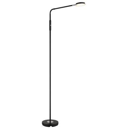 Globo - LED-himmennettävä kosketustoiminen lattiavalaisin LED/6,5W/230V 2700/3350/4000K musta