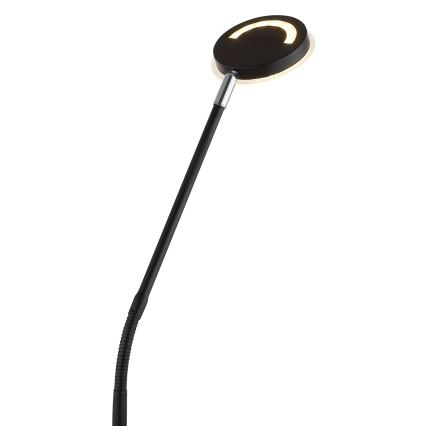 Globo - LED-himmennettävä kosketustoiminen lattiavalaisin LED/6,5W/230V 2700/3350/4000K musta
