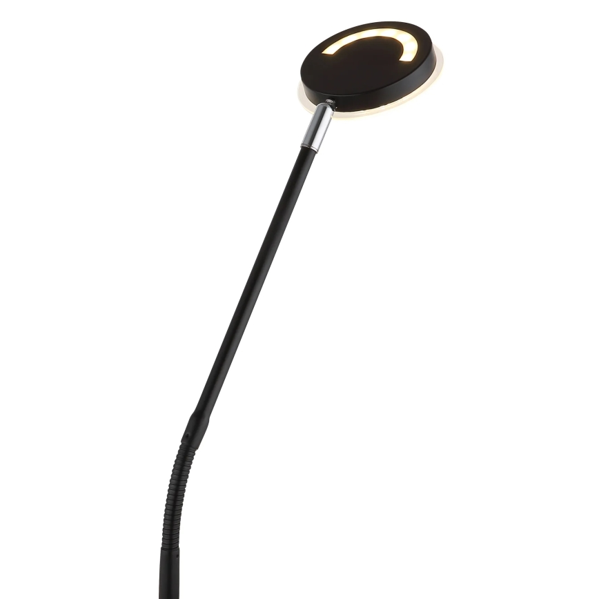 Globo - LED-himmennettävä kosketustoiminen lattiavalaisin LED/6,5W/230V 2700/3350/4000K musta