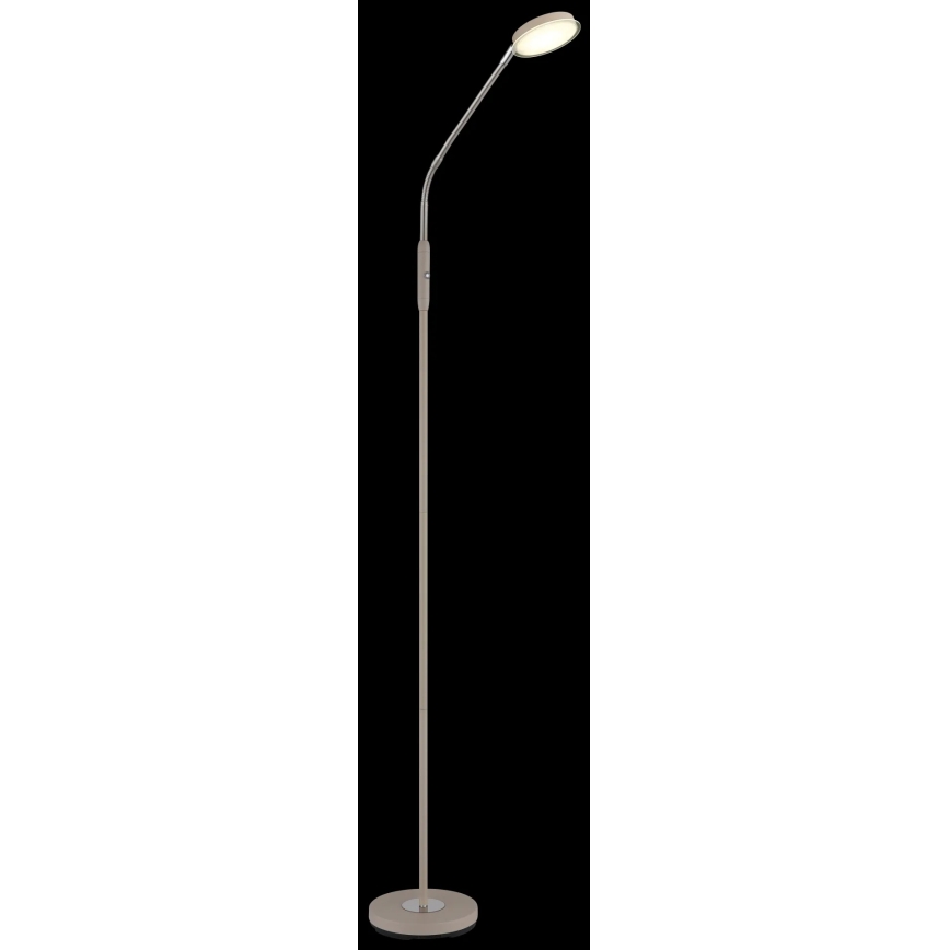 Globo - LED-himmennettävä kosketusohjattu lattiavalaisin LED/6,5W/230V 2700/3350/4000K beige