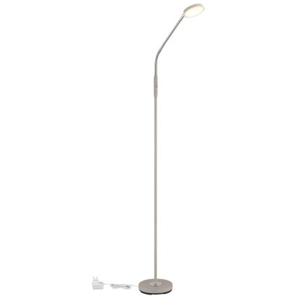 Globo - LED-himmennettävä kosketusohjattu lattiavalaisin LED/6,5W/230V 2700/3350/4000K beige