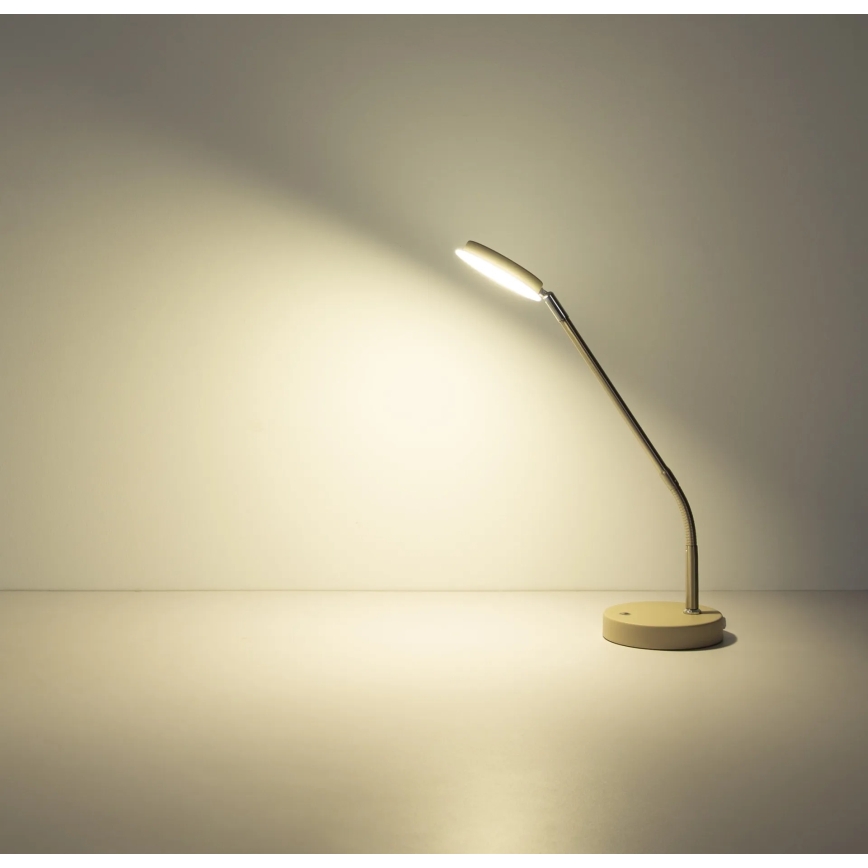 Globo - LED-himmennettävä kosketusohjattu pöytälamppu LED/6,5W/230V 2700/3350/4000K beige