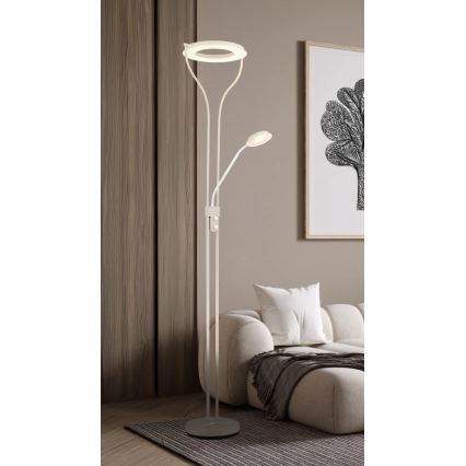 Globo - Himmennettävä LED-lattiavalaisin LED/20W/230V + LED/4W 3000K