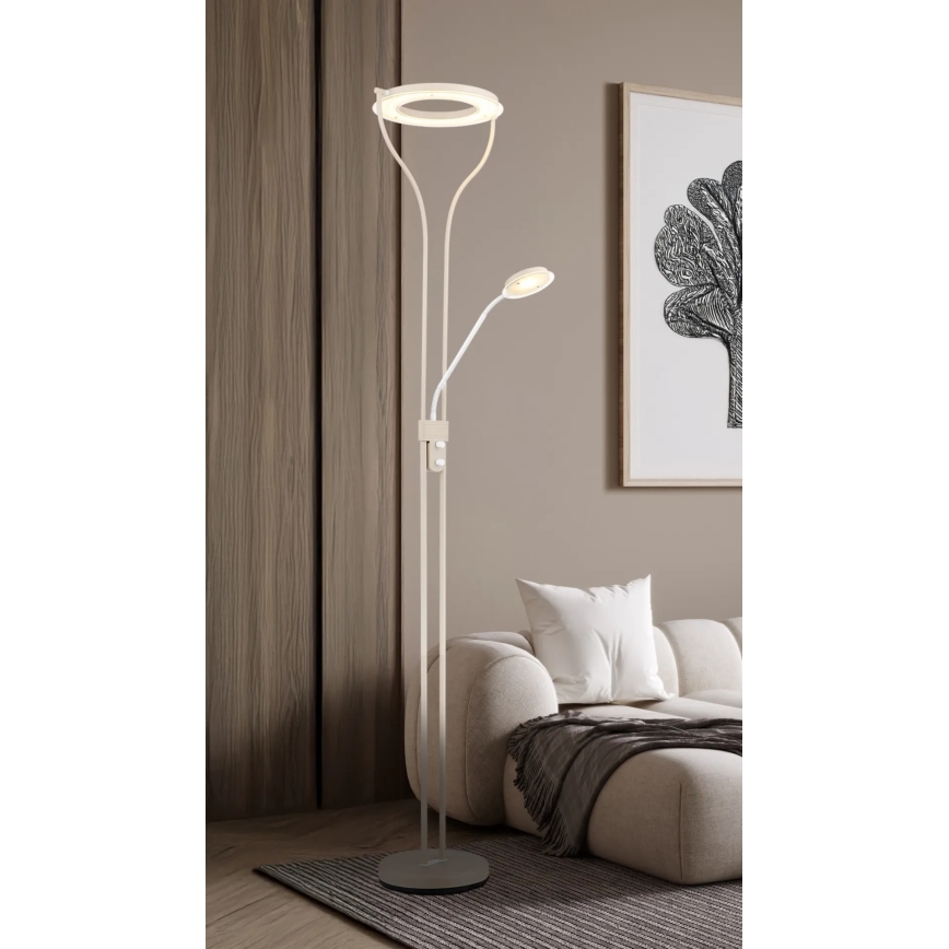 Globo - Himmennettävä LED-lattiavalaisin LED/20W/230V + LED/4W 3000K