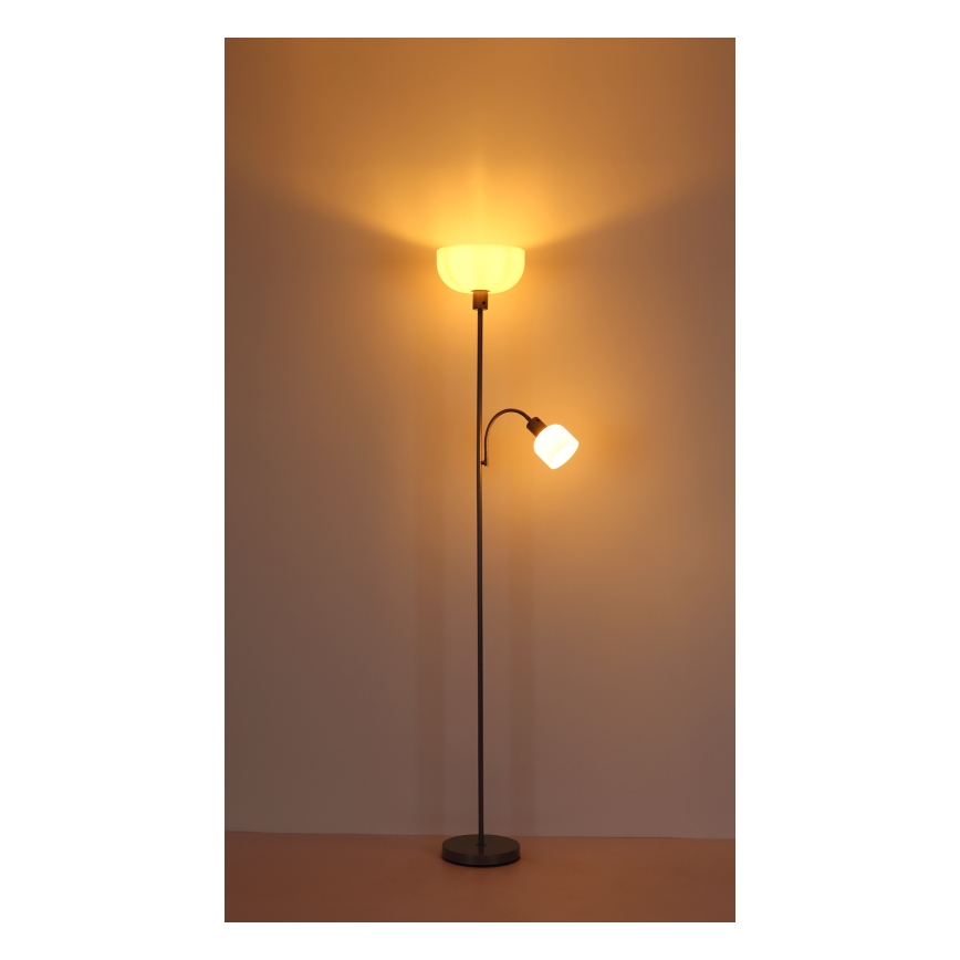 Globo - Lattiavalaisin 1xE27/40W/230V + 1xE14/25W