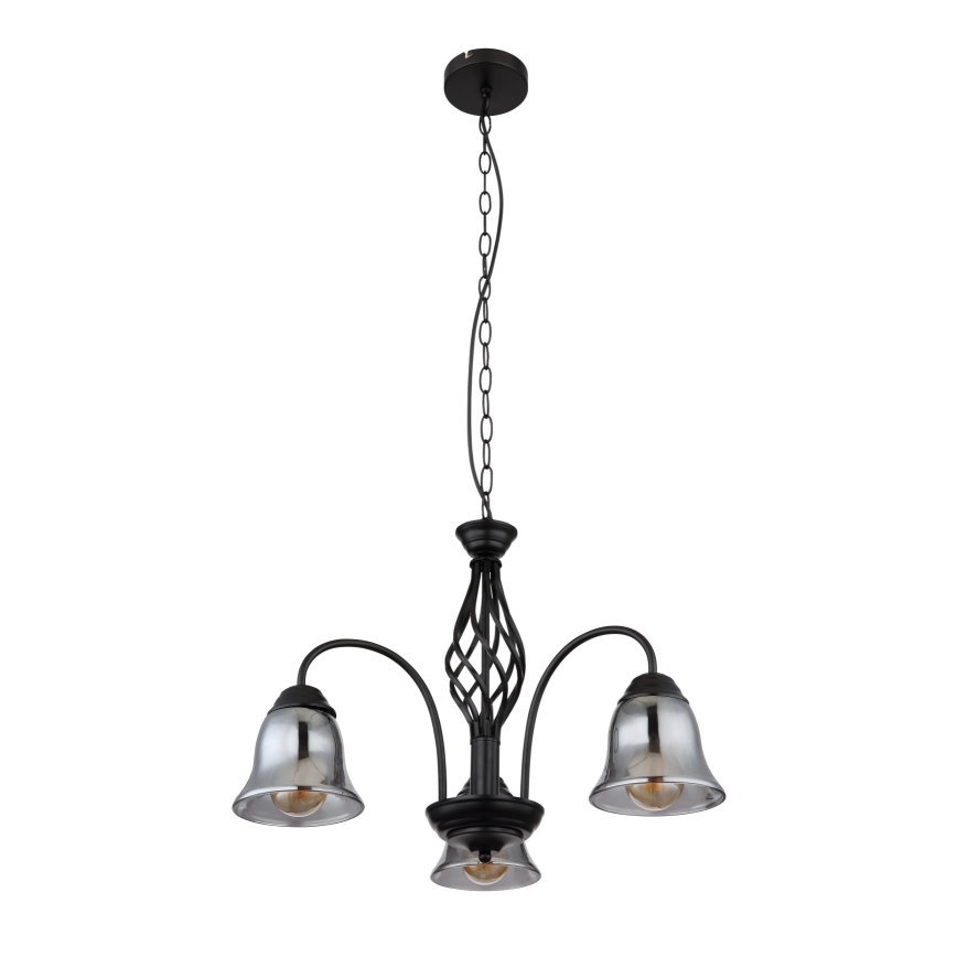 Globo - Kattokruunu ketjussa 3xE27/60W/230V