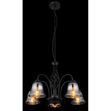 Globo - Kattokruunu ketjussa 5xE27/60W/230V