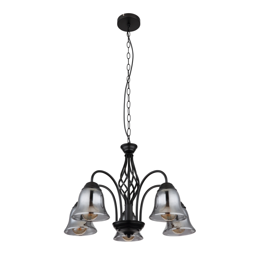 Globo - Kattokruunu ketjussa 5xE27/60W/230V