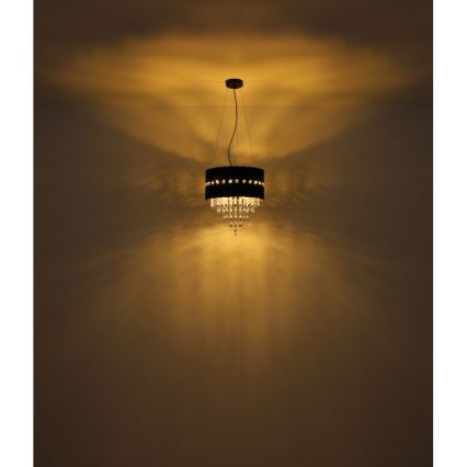 Globo - Kattokruunu johdossa 3xE27/40W/230V halkaisija 40 cm