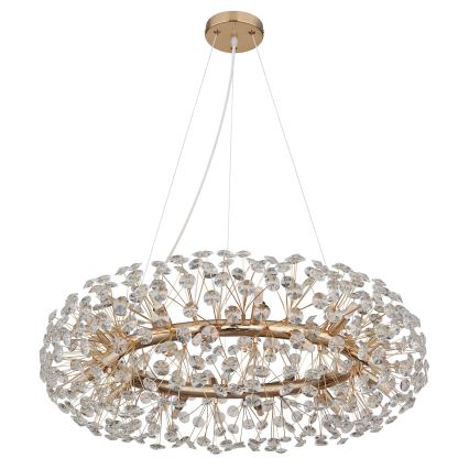 Globo - LED-kristallikruunu johdossa 20xG9/3,5W/230V