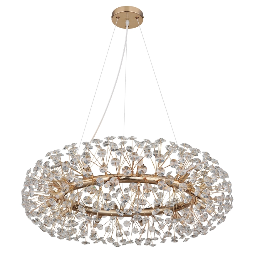 Globo - LED-kristallikruunu johdossa 20xG9/3,5W/230V