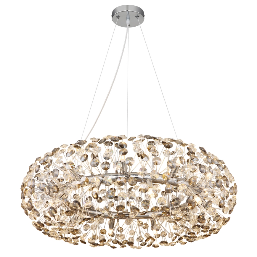 Globo - LED-kristallikruunu vaijerilla 20xG9/3,5W/230V