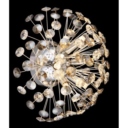 Globo - LED-seinävalaisin 6xG9/3,5W/230V kiiltävä kromi