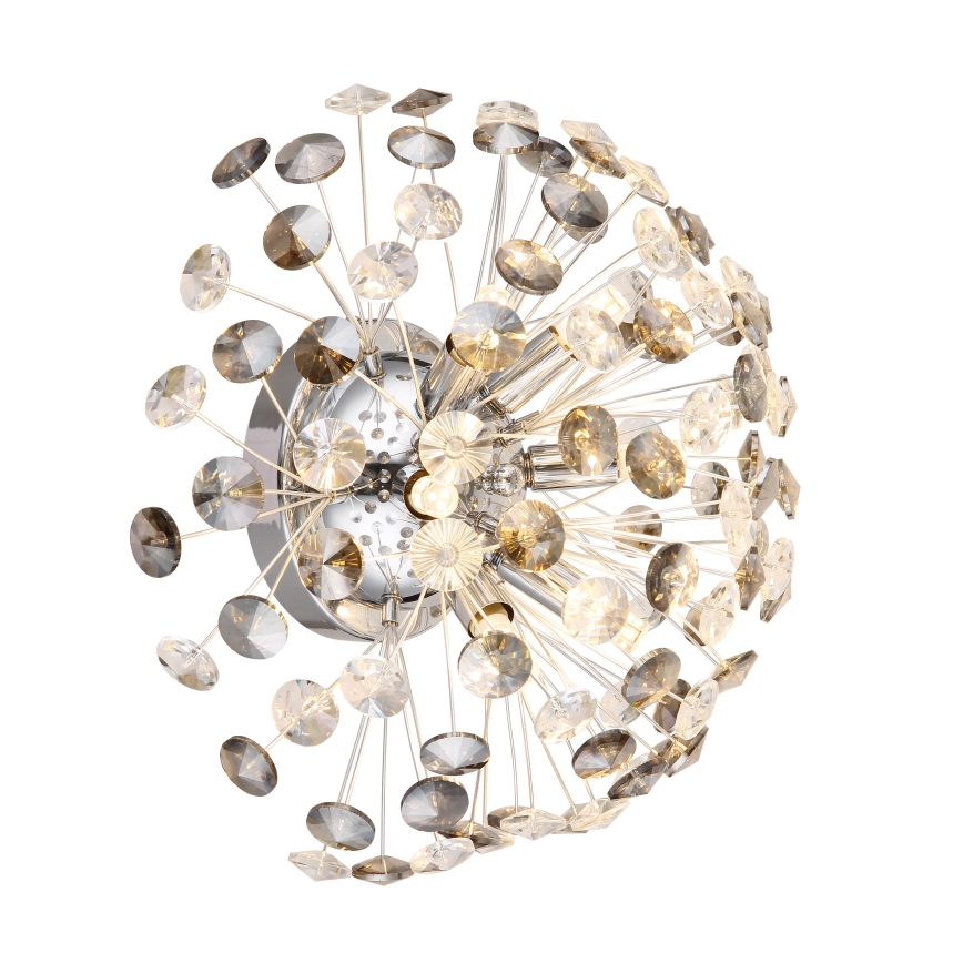 Globo - LED-seinävalaisin 6xG9/3,5W/230V kiiltävä kromi