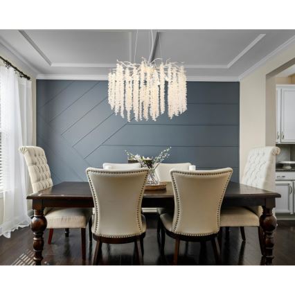 Globo - LED-riippuvalaisin vaijerilla 6xG9/8W/230V