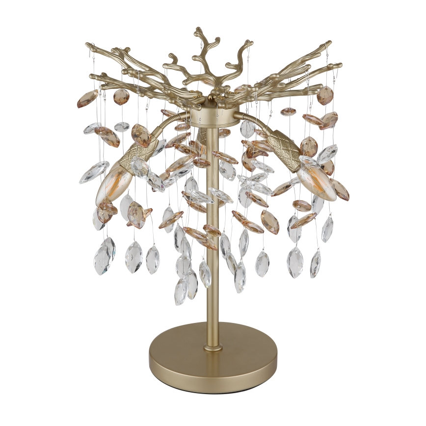 Globo - Pöytävalaisin 3xE14/40W/230V, kultainen