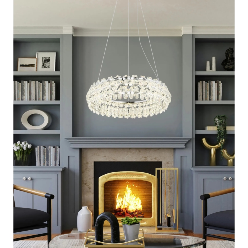 Globo - LED-riippuvalaisin vaijerilla LED/50W/230V 4000K