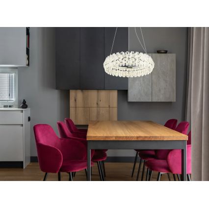 Globo - LED-riippuvalaisin vaijerilla LED/50W/230V 4000K
