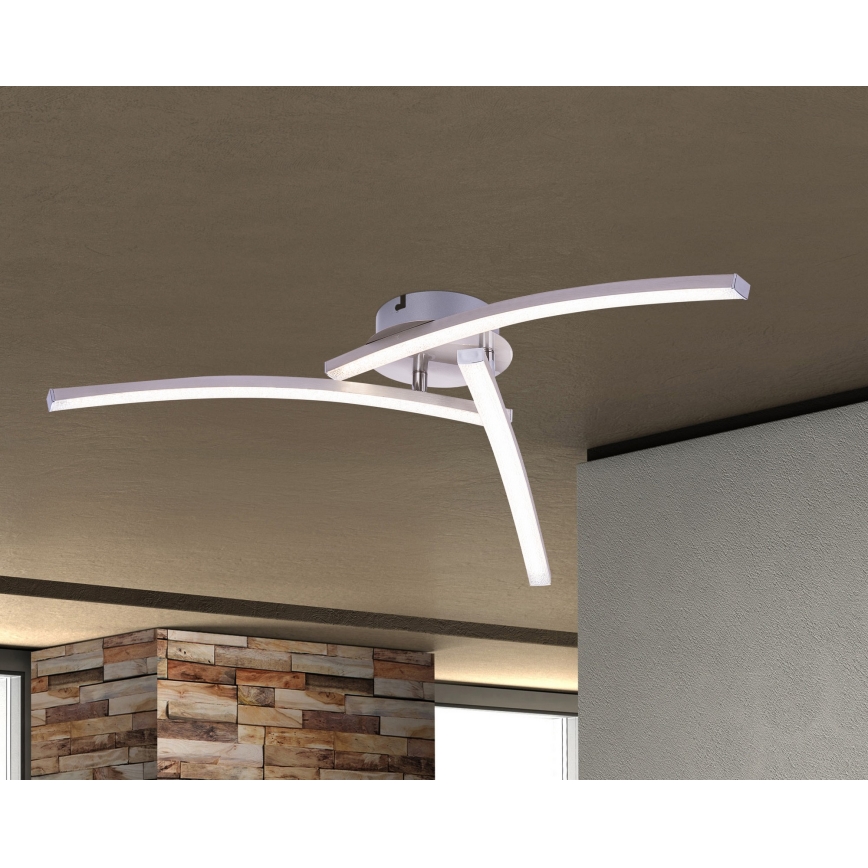 Globo - Kiinteä LED-kattokruunu 3xLED/6W/230V