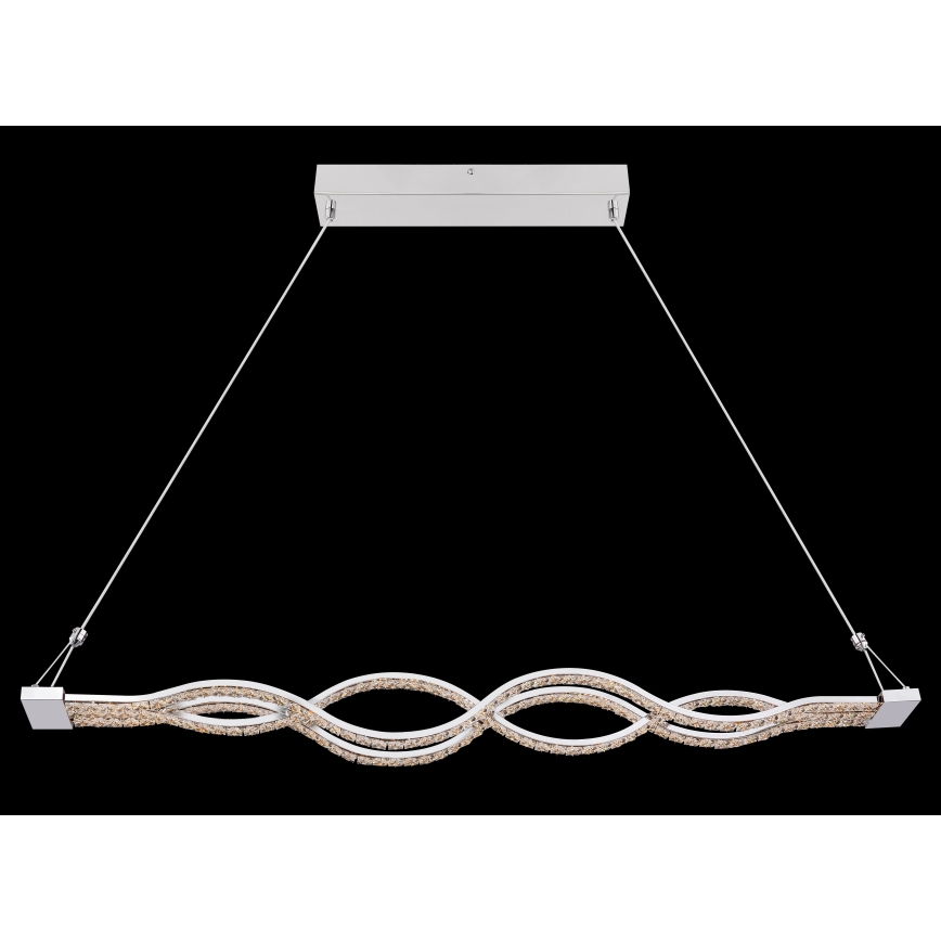 Globo - himennettävä LED-riippuvalaisin vaijerilla LED/30W/230V + kaukosäädin