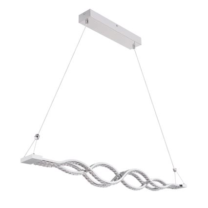 Globo - himennettävä LED-riippuvalaisin vaijerilla LED/30W/230V + kaukosäädin