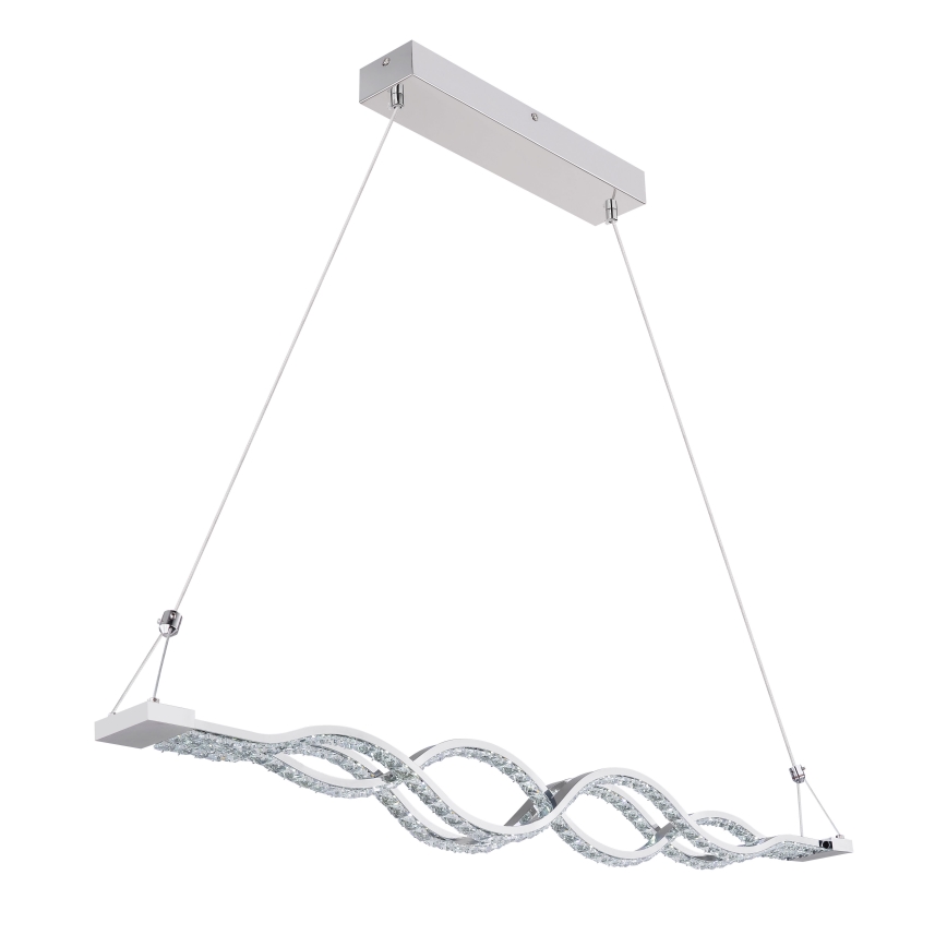 Globo - himennettävä LED-riippuvalaisin vaijerilla LED/30W/230V + kaukosäädin