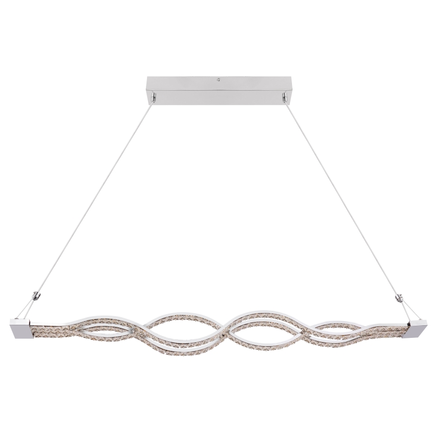 Globo - himennettävä LED-riippuvalaisin vaijerilla LED/30W/230V + kaukosäädin